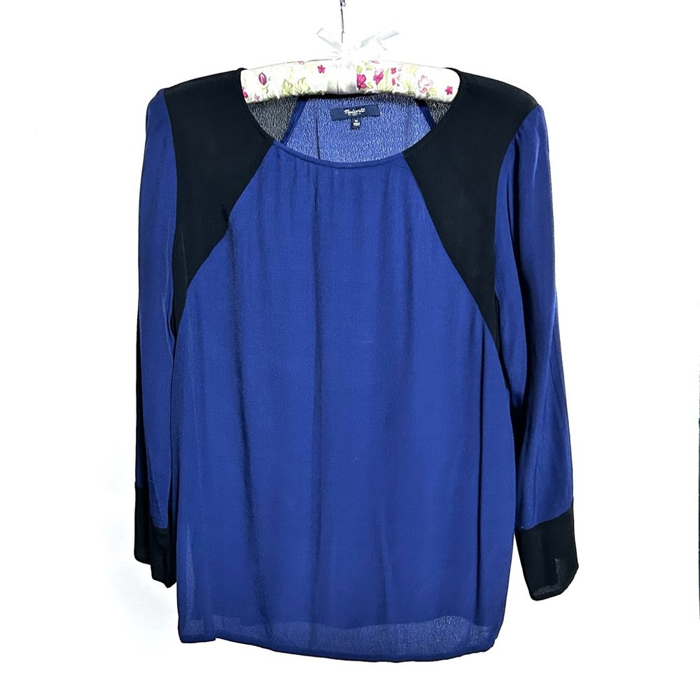 Madewell pullover viscose blouse
